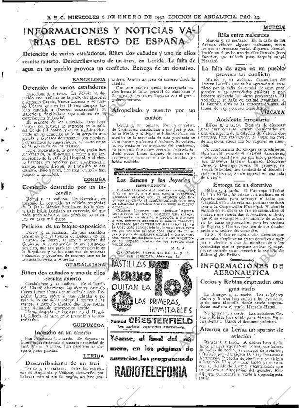 ABC SEVILLA 06-01-1932 página 41