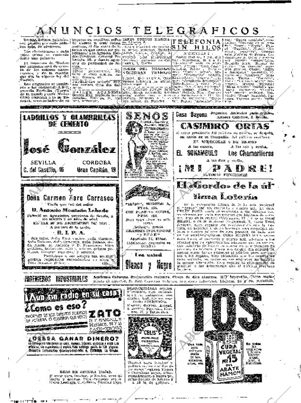 ABC SEVILLA 06-01-1932 página 52