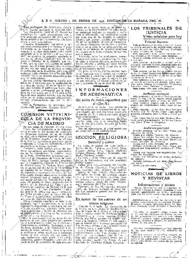 ABC MADRID 07-01-1932 página 18