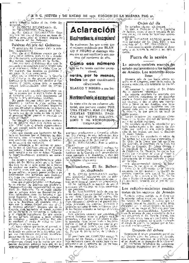 ABC MADRID 07-01-1932 página 21