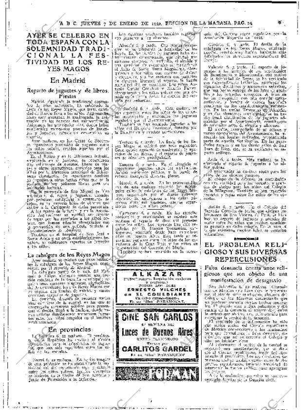 ABC MADRID 07-01-1932 página 24