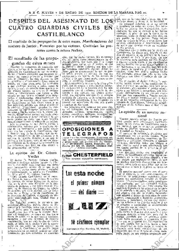 ABC MADRID 07-01-1932 página 25