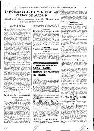 ABC MADRID 07-01-1932 página 31