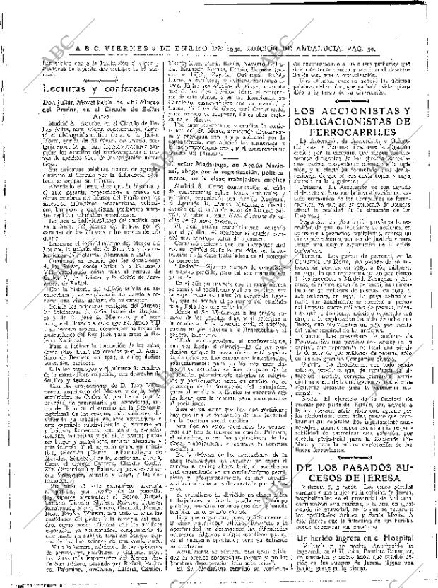 ABC SEVILLA 08-01-1932 página 30