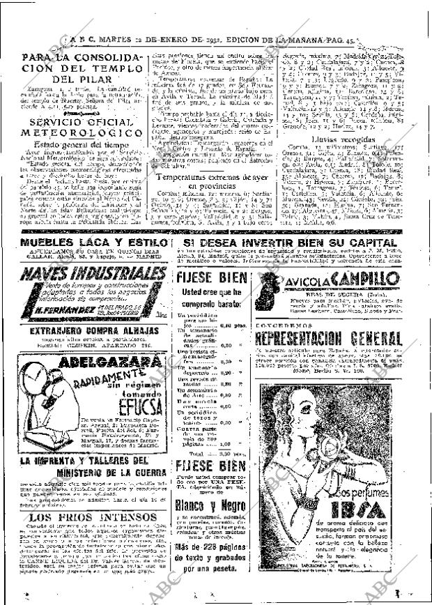 ABC MADRID 12-01-1932 página 45