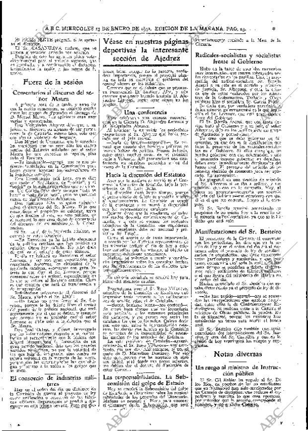 ABC MADRID 13-01-1932 página 23