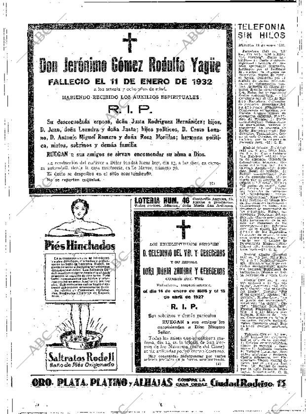 ABC MADRID 13-01-1932 página 46