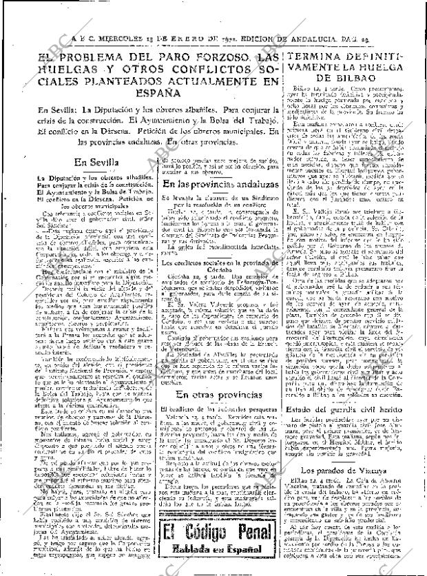 ABC SEVILLA 13-01-1932 página 23