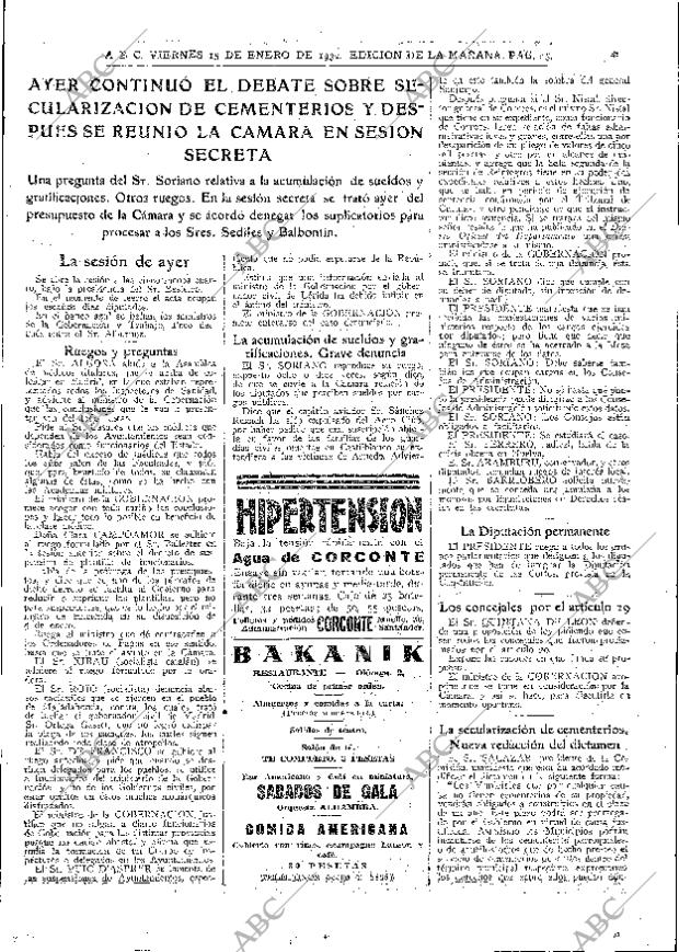 ABC MADRID 15-01-1932 página 25