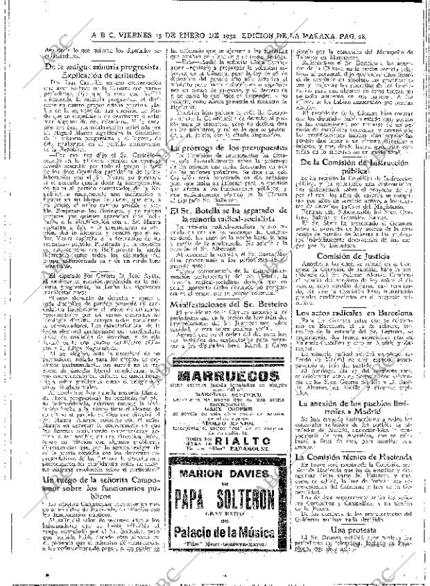 ABC MADRID 15-01-1932 página 28