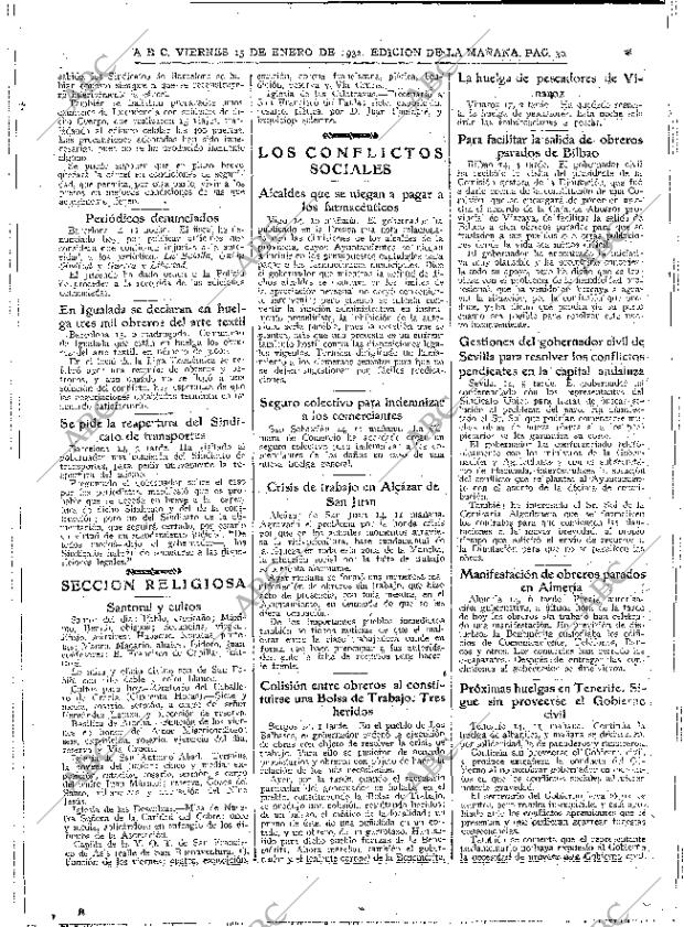 ABC MADRID 15-01-1932 página 30