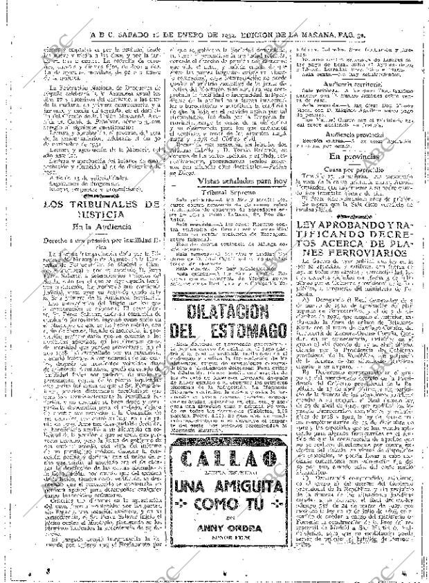 ABC MADRID 16-01-1932 página 32