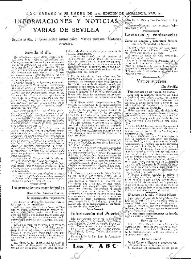 ABC SEVILLA 16-01-1932 página 27