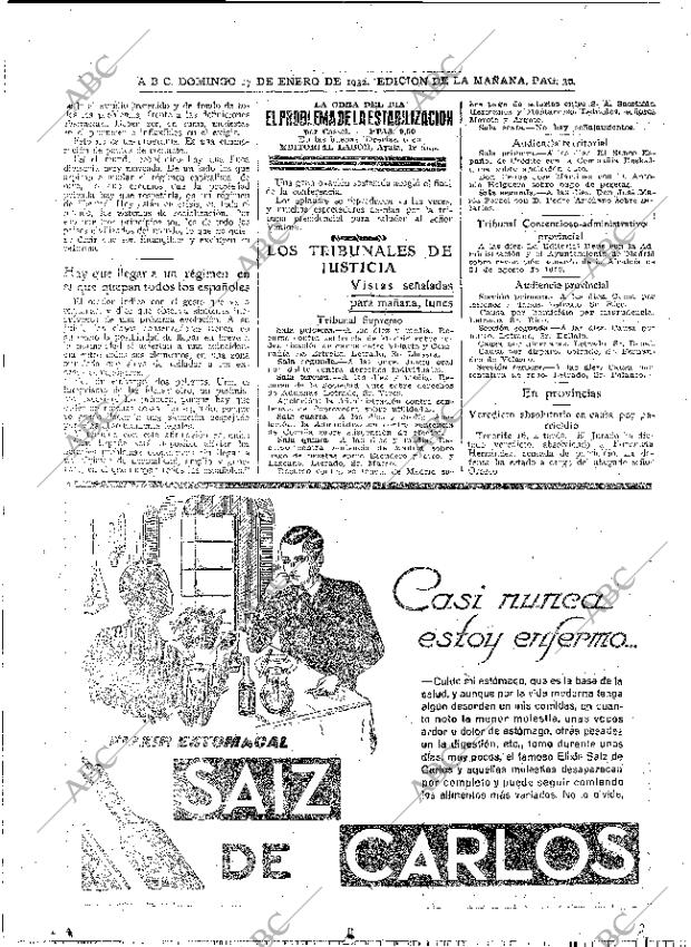 ABC MADRID 17-01-1932 página 32