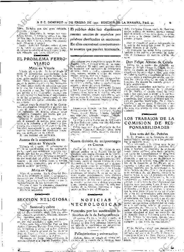 ABC MADRID 17-01-1932 página 38