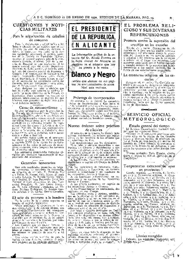 ABC MADRID 17-01-1932 página 51