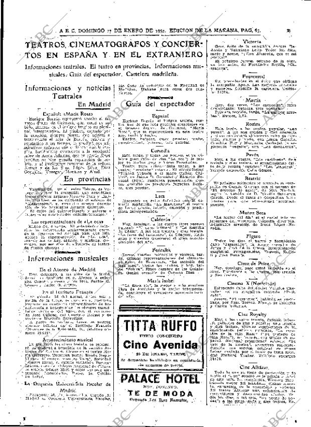 ABC MADRID 17-01-1932 página 63