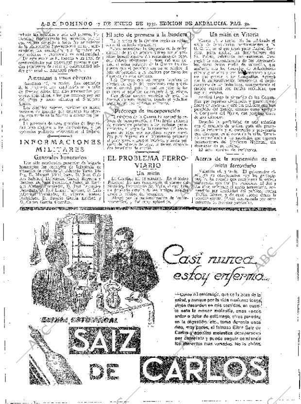 ABC SEVILLA 17-01-1932 página 32