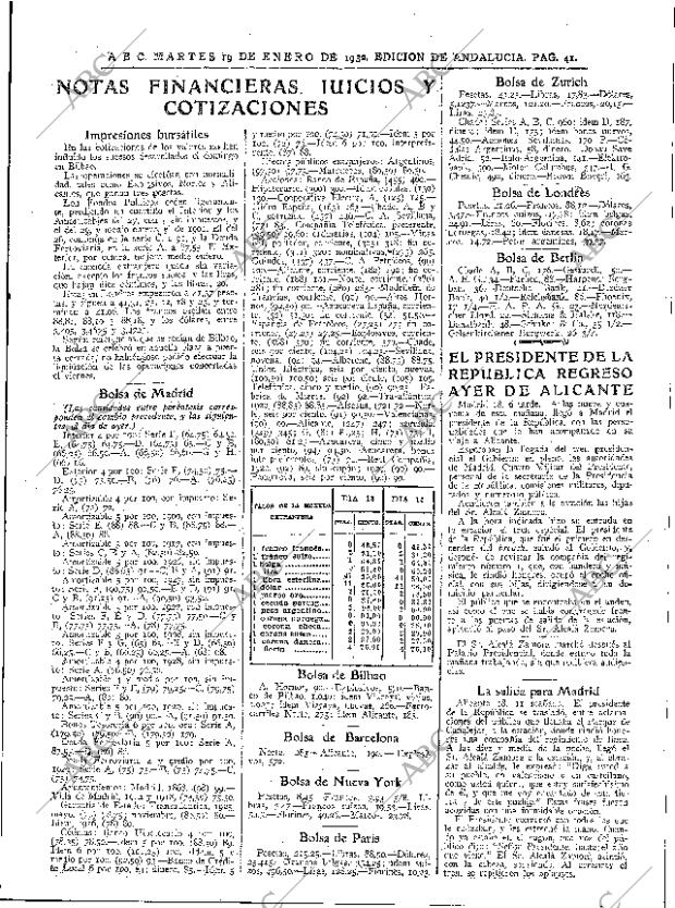 ABC SEVILLA 19-01-1932 página 41