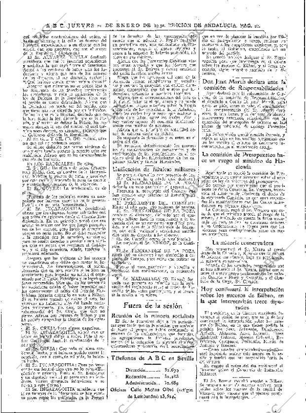 ABC SEVILLA 21-01-1932 página 21