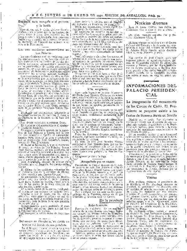 ABC SEVILLA 21-01-1932 página 30