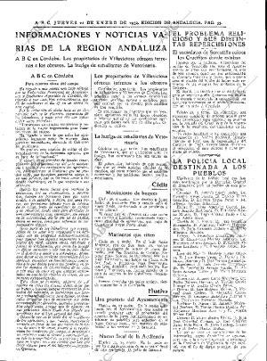 ABC SEVILLA 21-01-1932 página 33