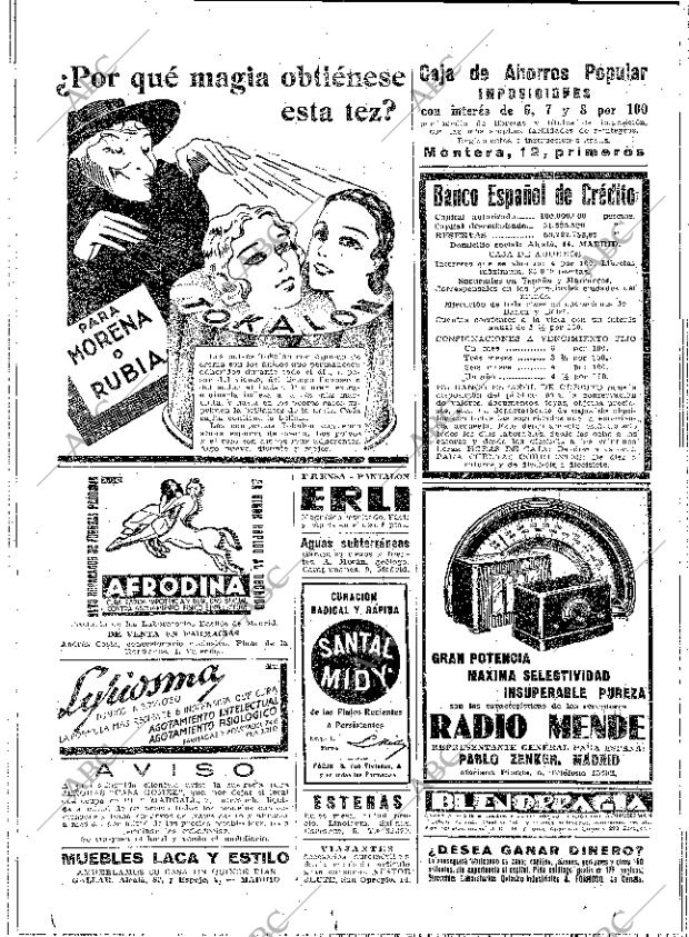 ABC MADRID 22-01-1932 página 2