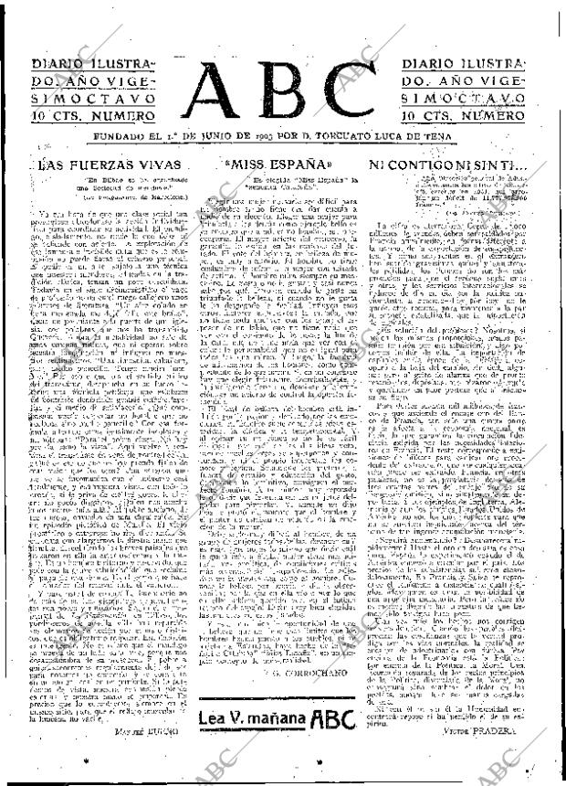 ABC MADRID 22-01-1932 página 3