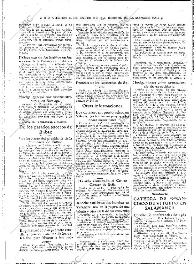 ABC MADRID 22-01-1932 página 30