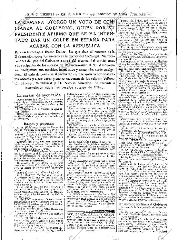 ABC SEVILLA 22-01-1932 página 21