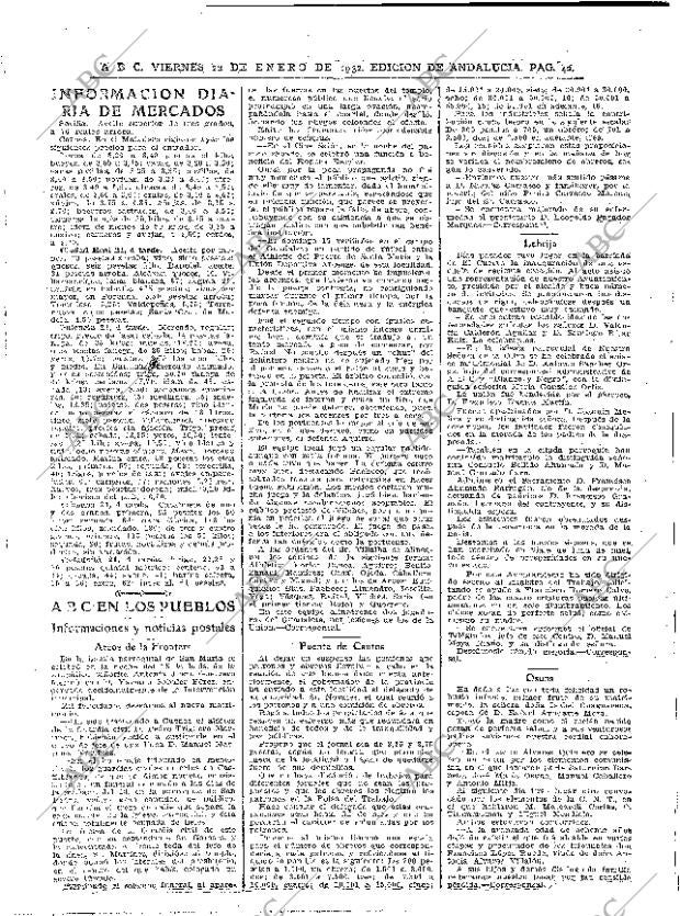 ABC SEVILLA 22-01-1932 página 42