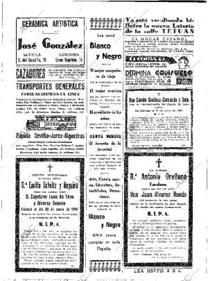 ABC SEVILLA 22-01-1932 página 44