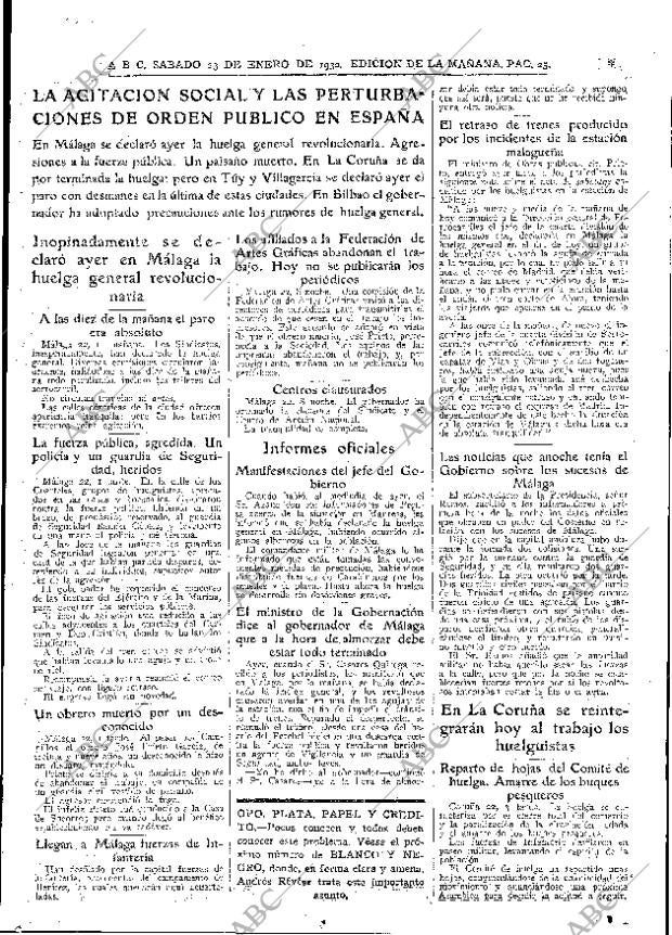 ABC MADRID 23-01-1932 página 25