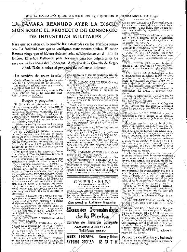 ABC SEVILLA 23-01-1932 página 19