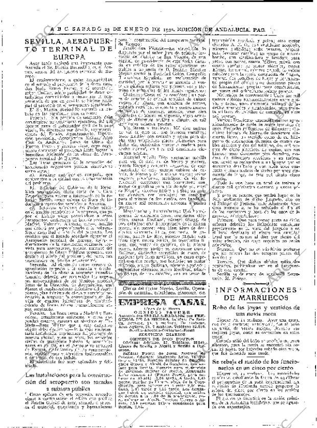 ABC SEVILLA 23-01-1932 página 22