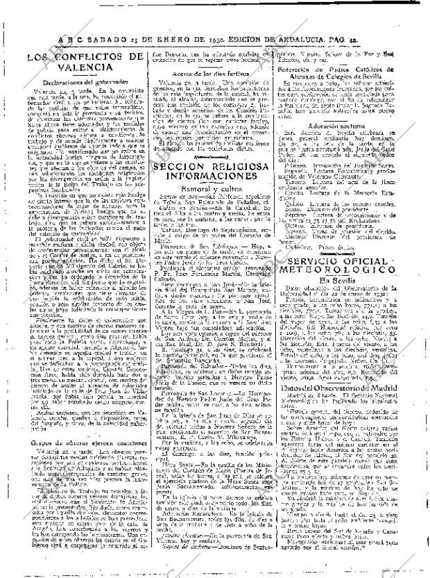 ABC SEVILLA 23-01-1932 página 42
