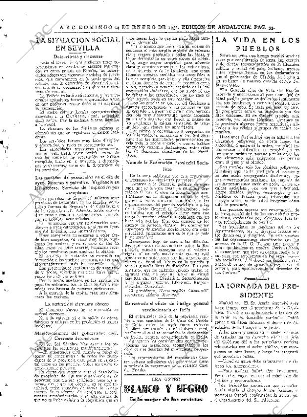 ABC SEVILLA 24-01-1932 página 31