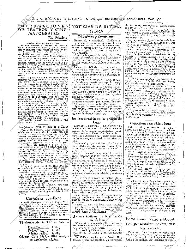 ABC SEVILLA 26-01-1932 página 38