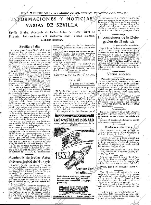 ABC SEVILLA 27-01-1932 página 39