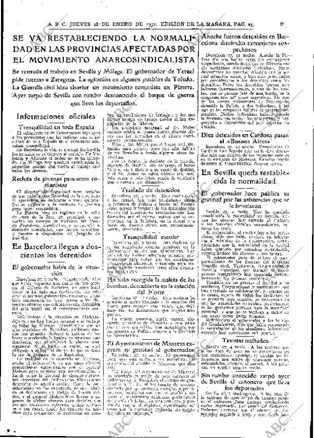 ABC MADRID 28-01-1932 página 23