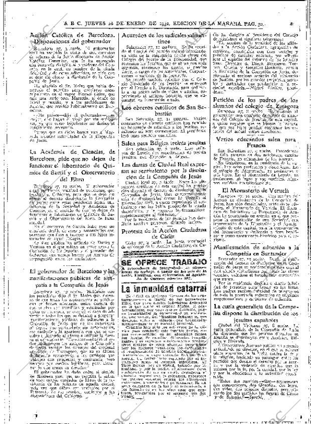 ABC MADRID 28-01-1932 página 30