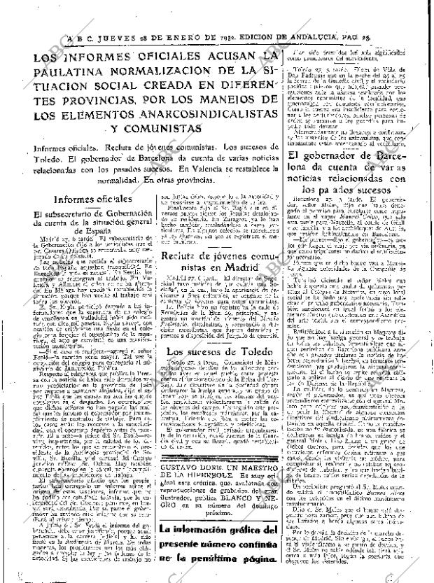 ABC SEVILLA 28-01-1932 página 23