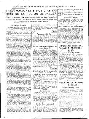 ABC SEVILLA 28-01-1932 página 31