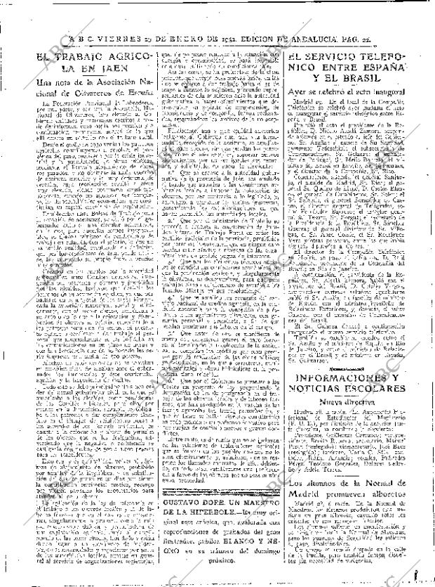 ABC SEVILLA 29-01-1932 página 22