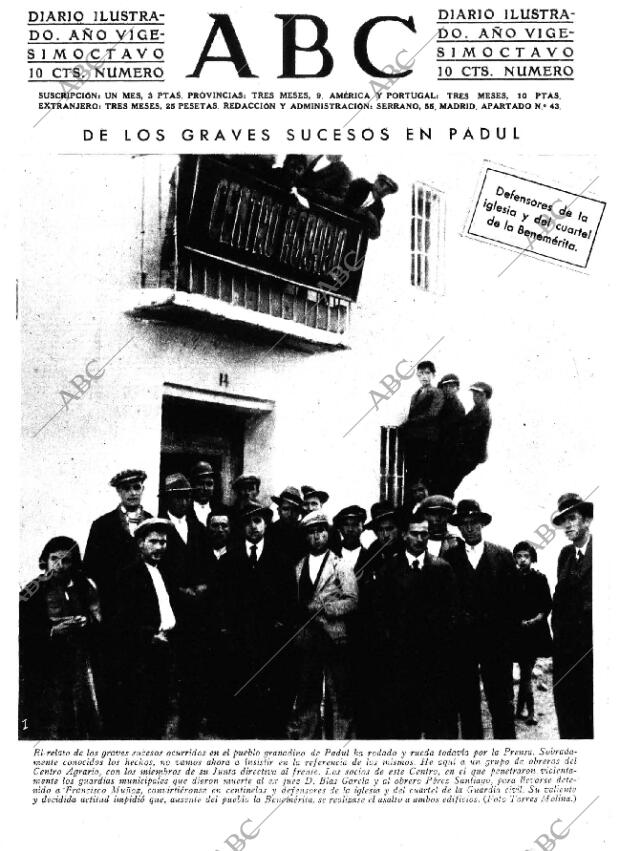 ABC MADRID 30-01-1932 página 1