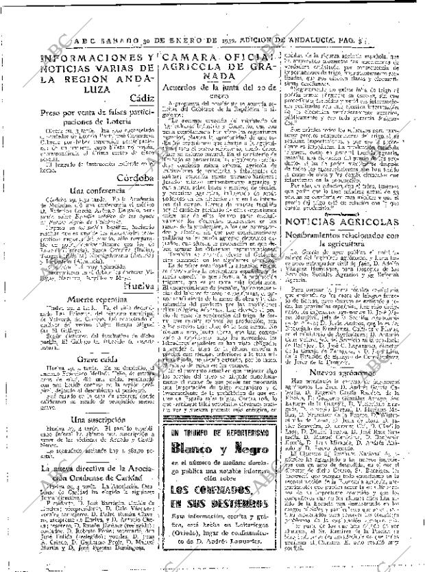 ABC SEVILLA 30-01-1932 página 32