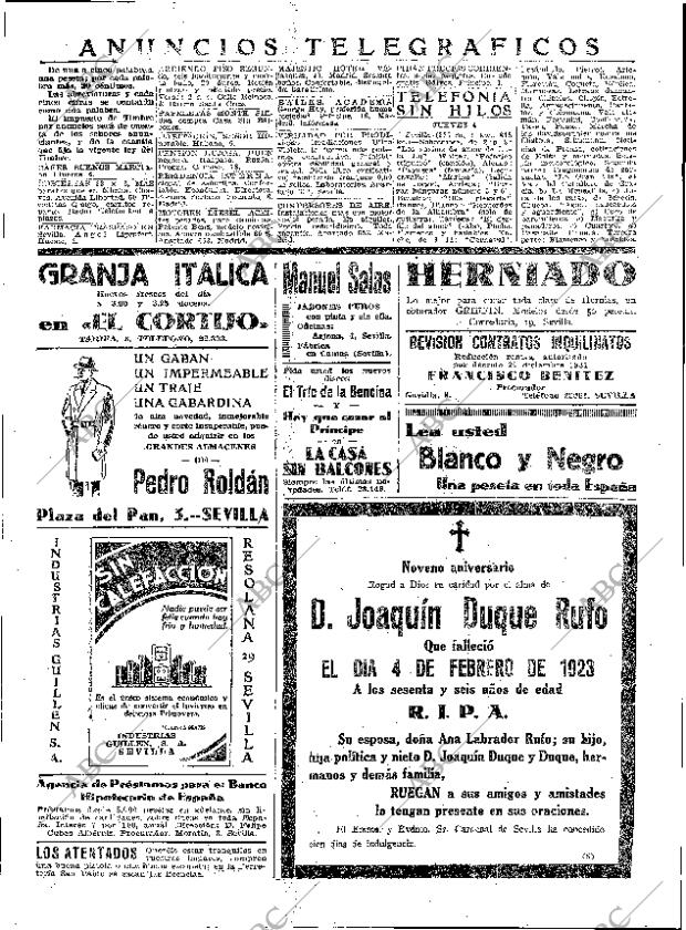 ABC SEVILLA 04-02-1932 página 45