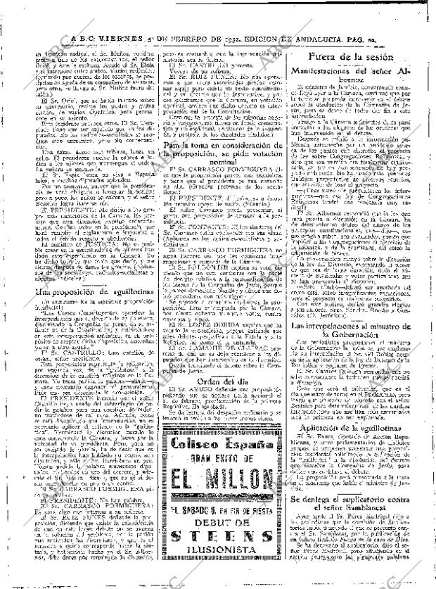 ABC SEVILLA 05-02-1932 página 22
