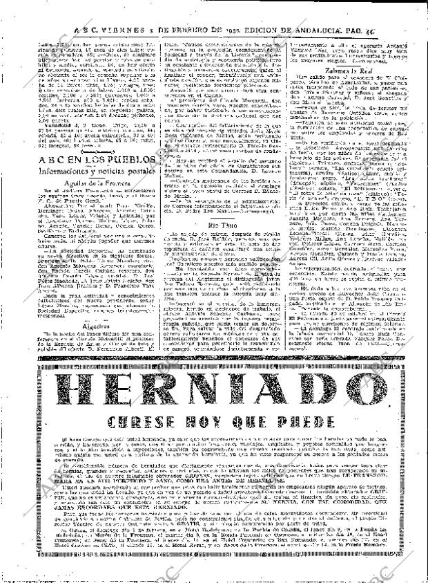 ABC SEVILLA 05-02-1932 página 44