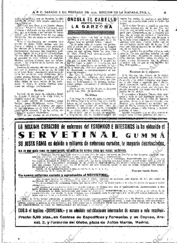 ABC MADRID 06-02-1932 página 18